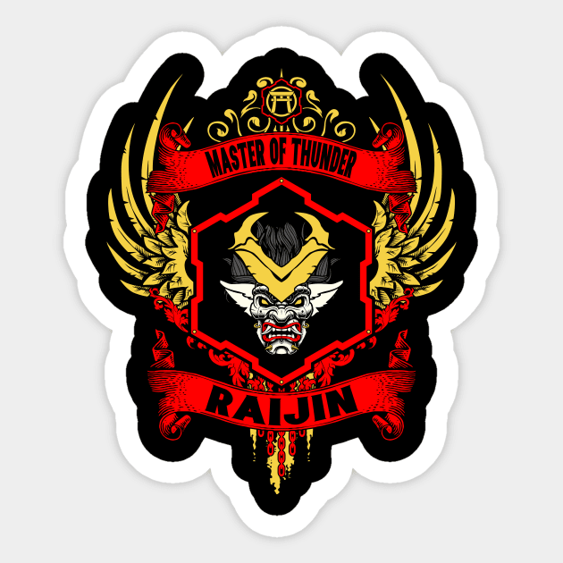 RAIJIN - LIMITED EDITION Sticker by FlashRepublic